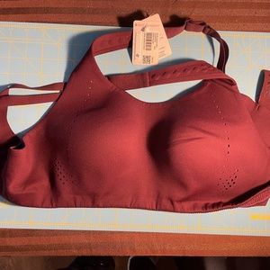Lululemon AirSupport Bra 36C Maroon High Support